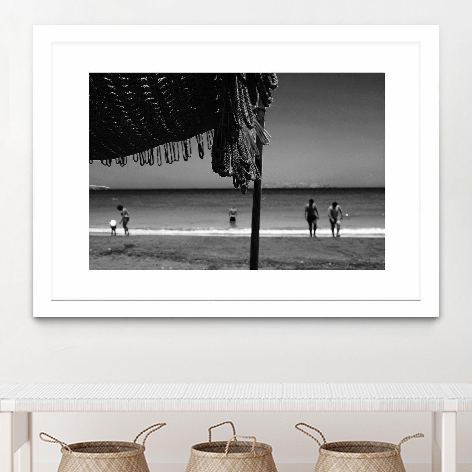 Beach game by Angeliki Antimisari on GIANT ART - white photo manipulation