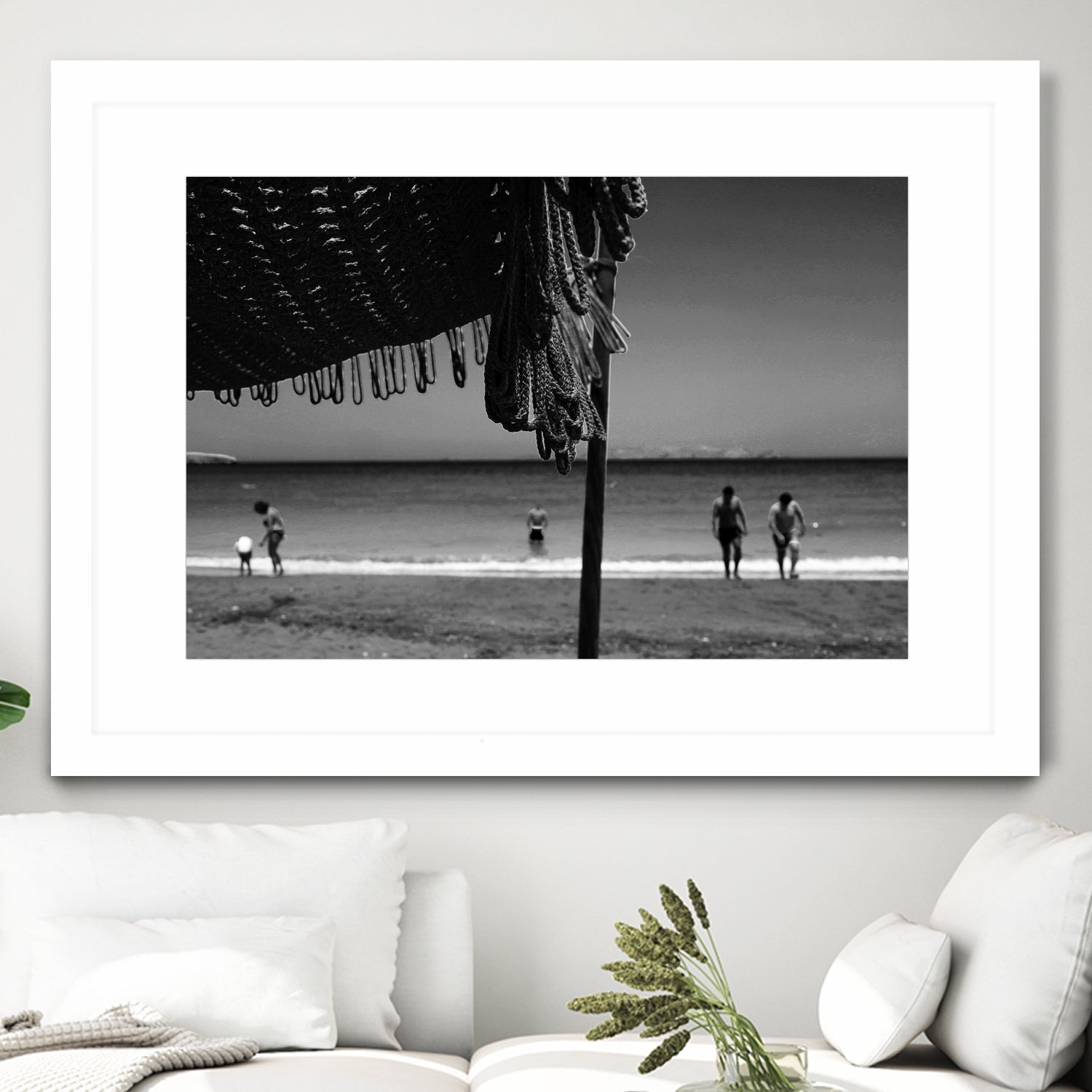 Beach game by Angeliki Antimisari on GIANT ART - white photo manipulation