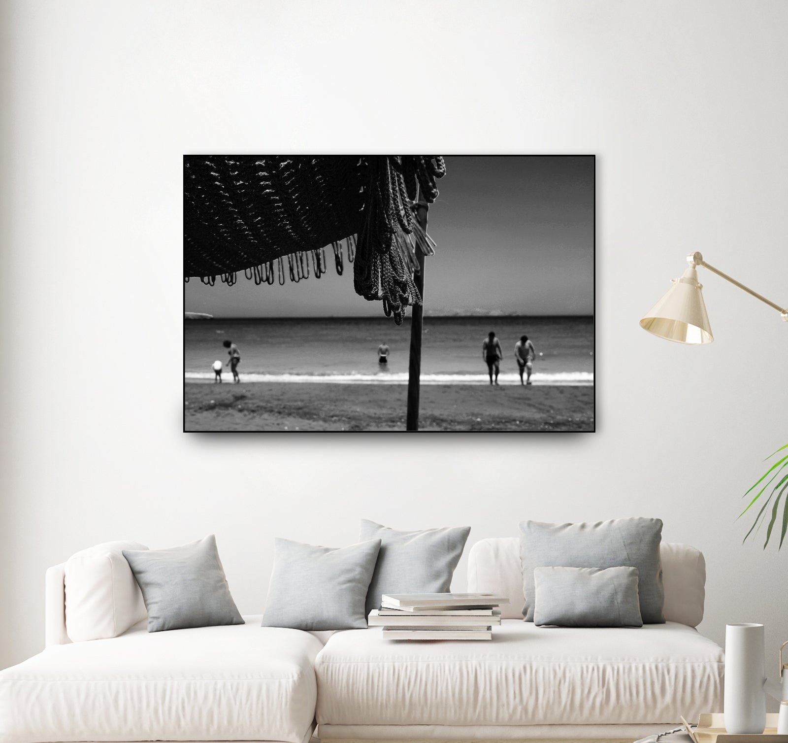 Beach game by Angeliki Antimisari on GIANT ART - white photo manipulation