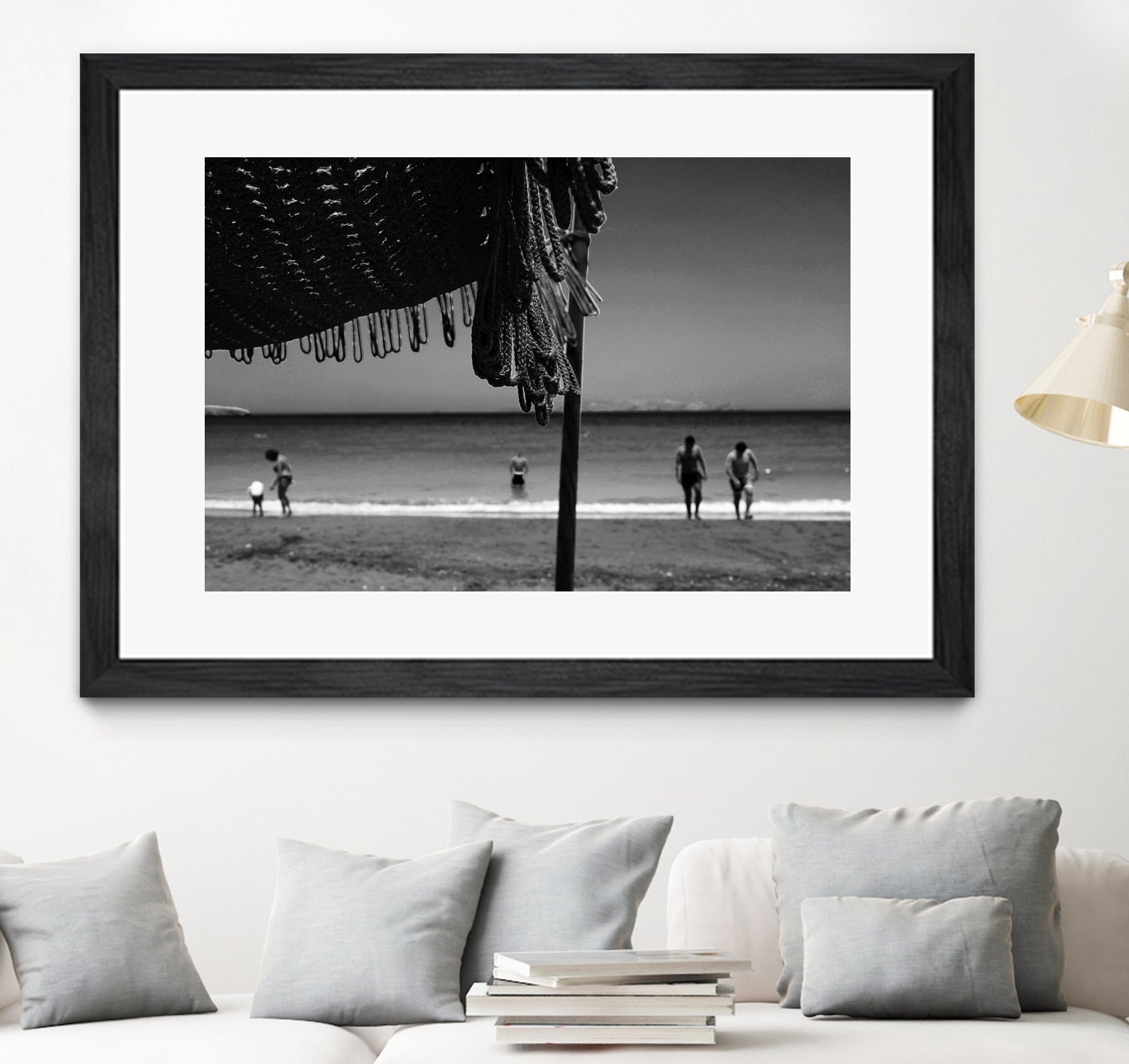 Beach game by Angeliki Antimisari on GIANT ART - white photo manipulation