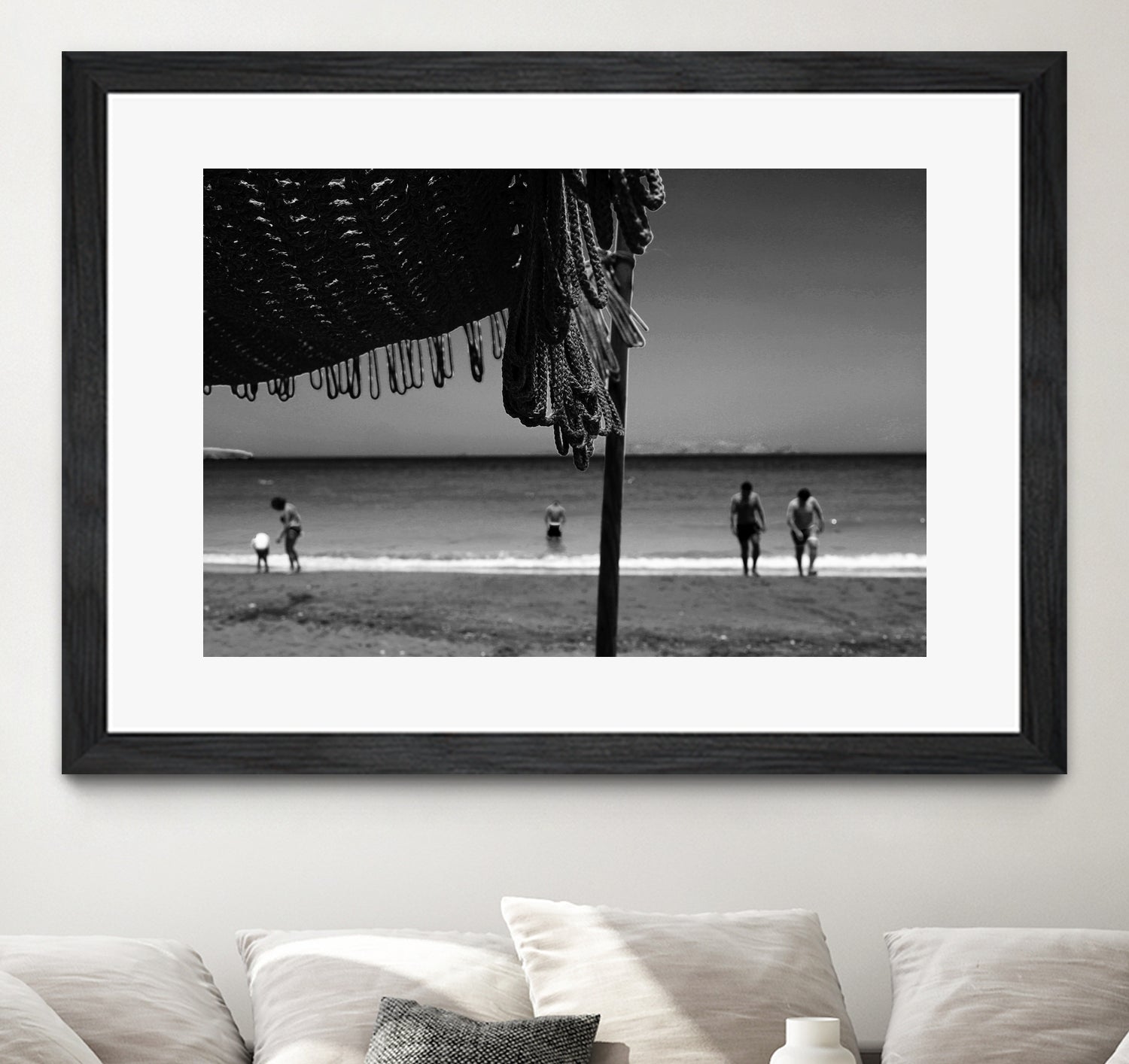 Beach game by Angeliki Antimisari on GIANT ART - white photo manipulation