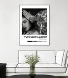 Luxury Super Model Hypebeast Luxury Fashion Poster by XingChen Lu on GIANT ART - gray typography