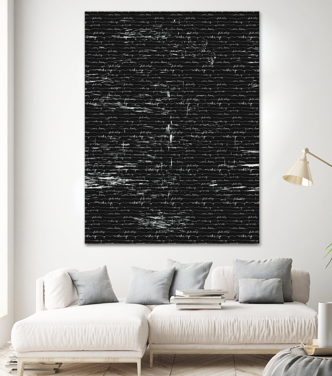 Wake Up by Sabrina Pearcy on GIANT ART - black typography