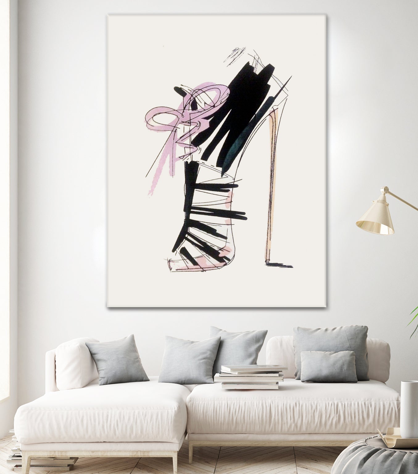 highheel by Jana Gerstenmaier on GIANT ART - black photo illustration