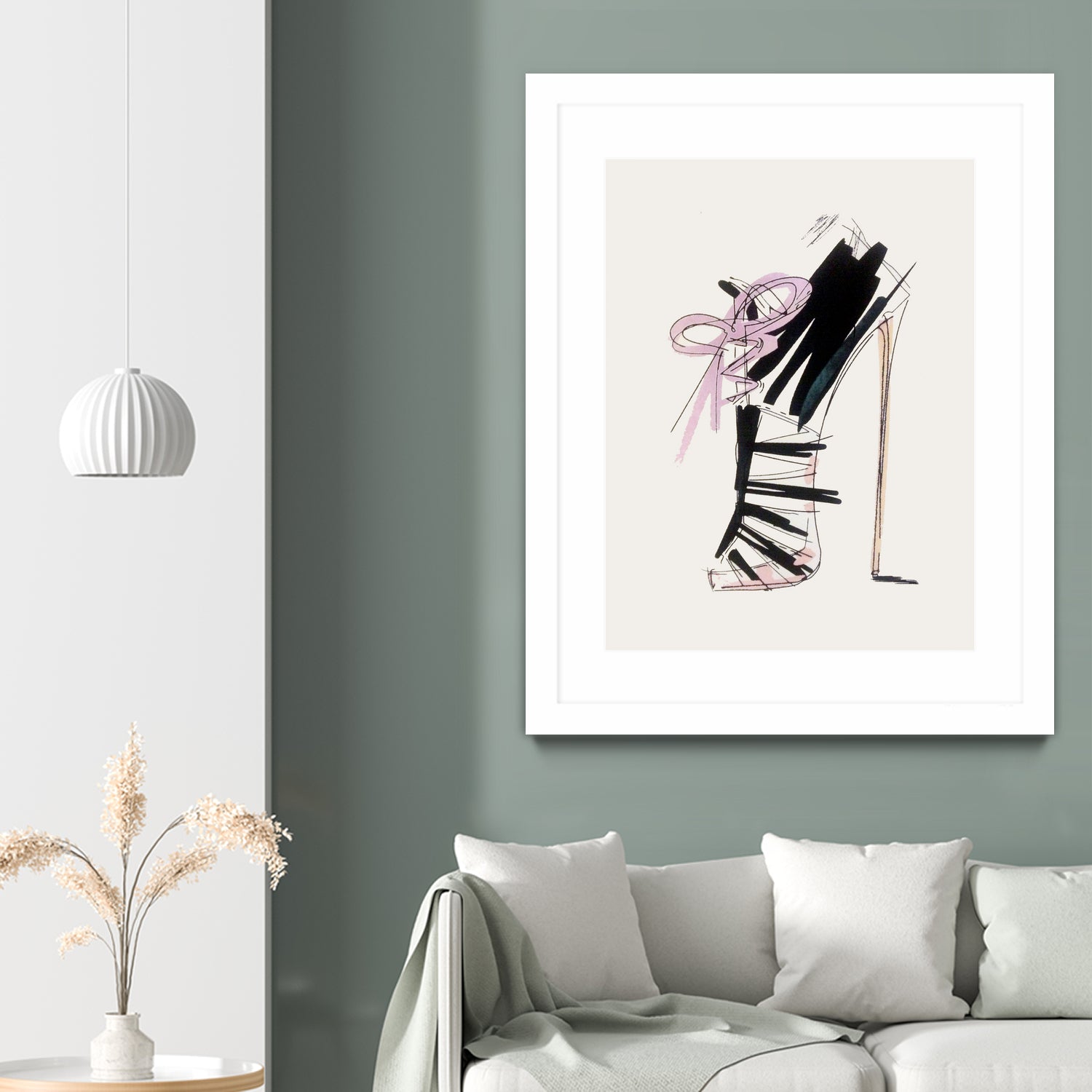 highheel by Jana Gerstenmaier on GIANT ART - black photo illustration