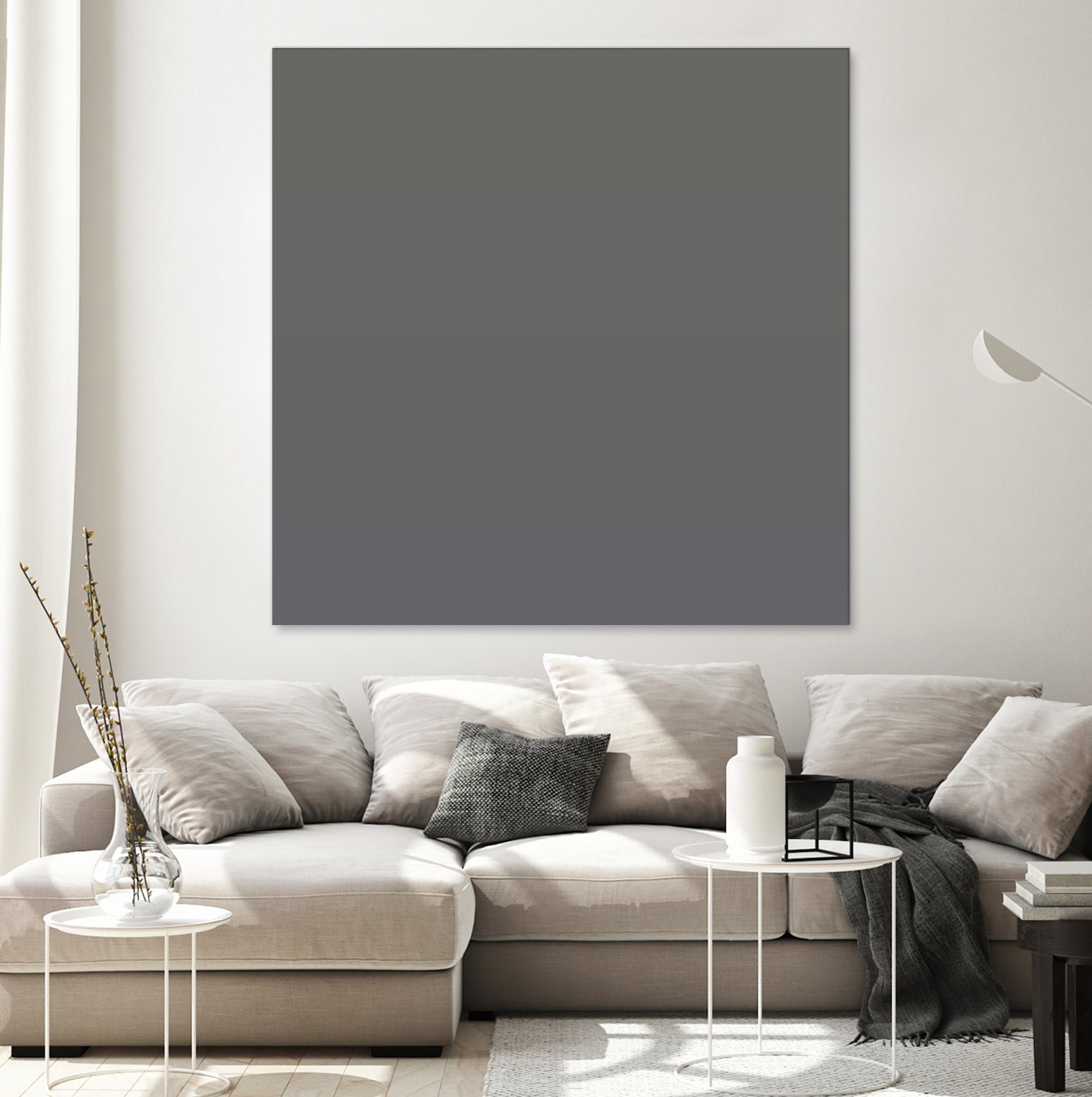 Siam Gradient #6 | Beautiful Gradients by Alexander Tonetti on GIANT ART - gray digital painting