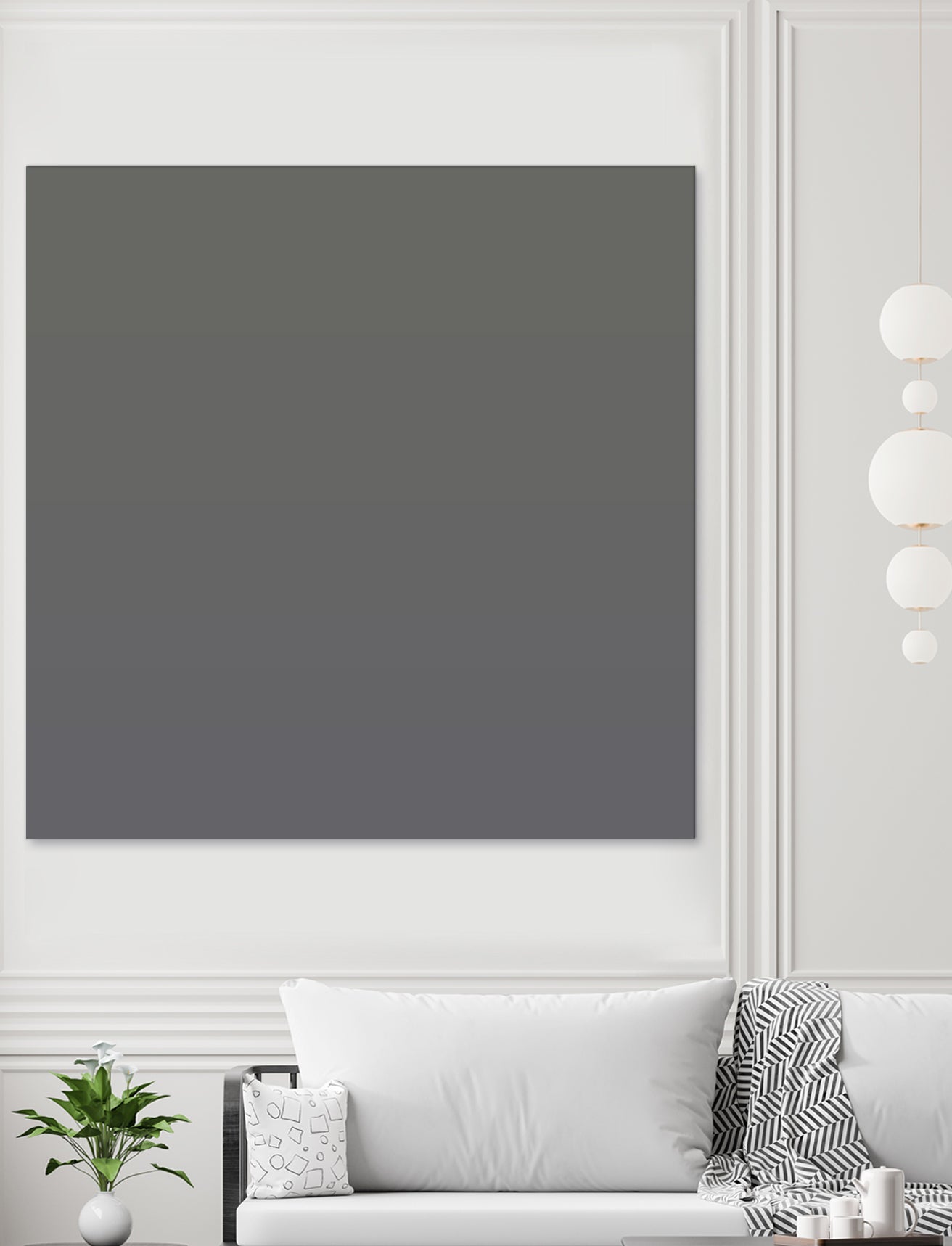 Siam Gradient #6 | Beautiful Gradients by Alexander Tonetti on GIANT ART - gray digital painting