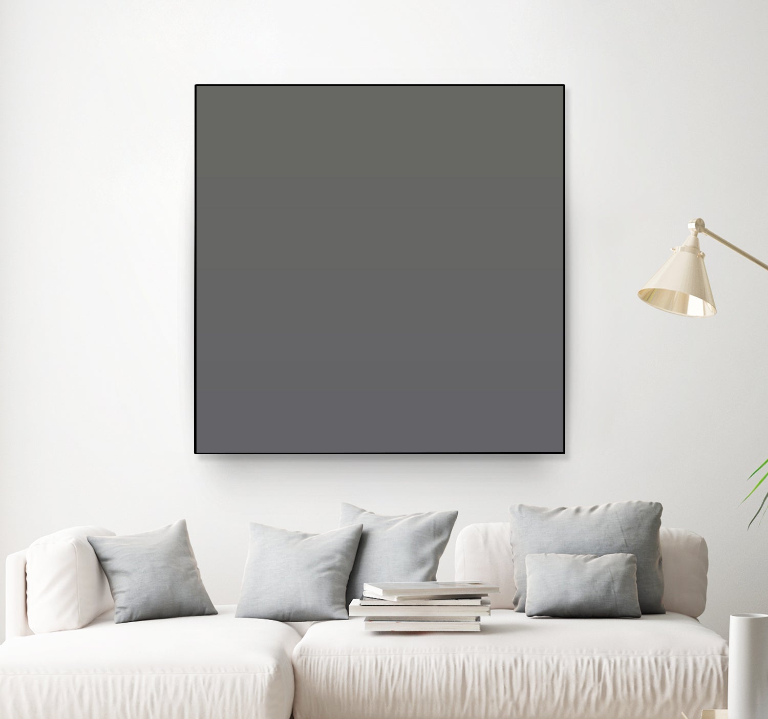 Siam Gradient #6 | Beautiful Gradients by Alexander Tonetti on GIANT ART - gray digital painting