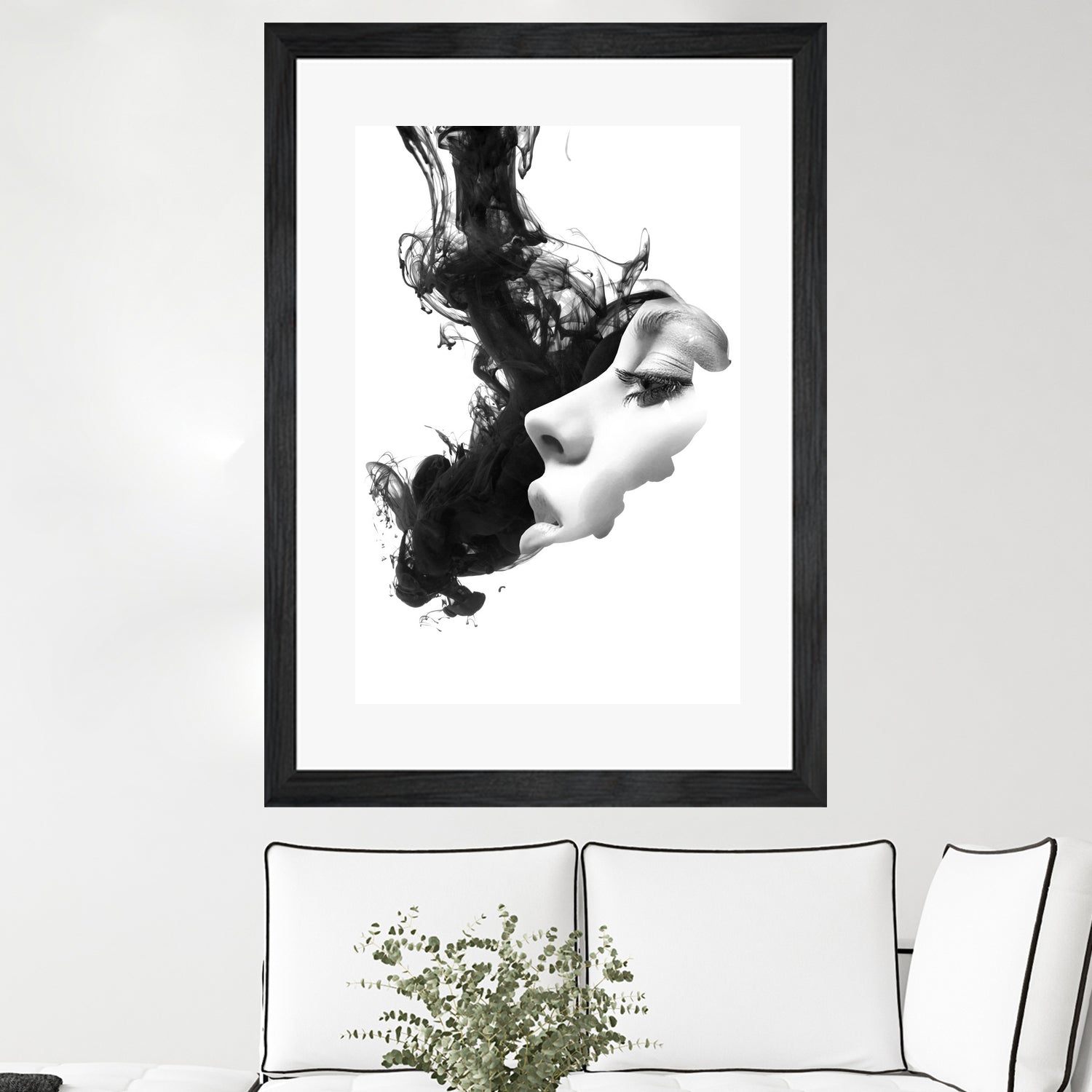 Inked collection : number one by Julien Kaltnecker on GIANT ART - black photo illustration