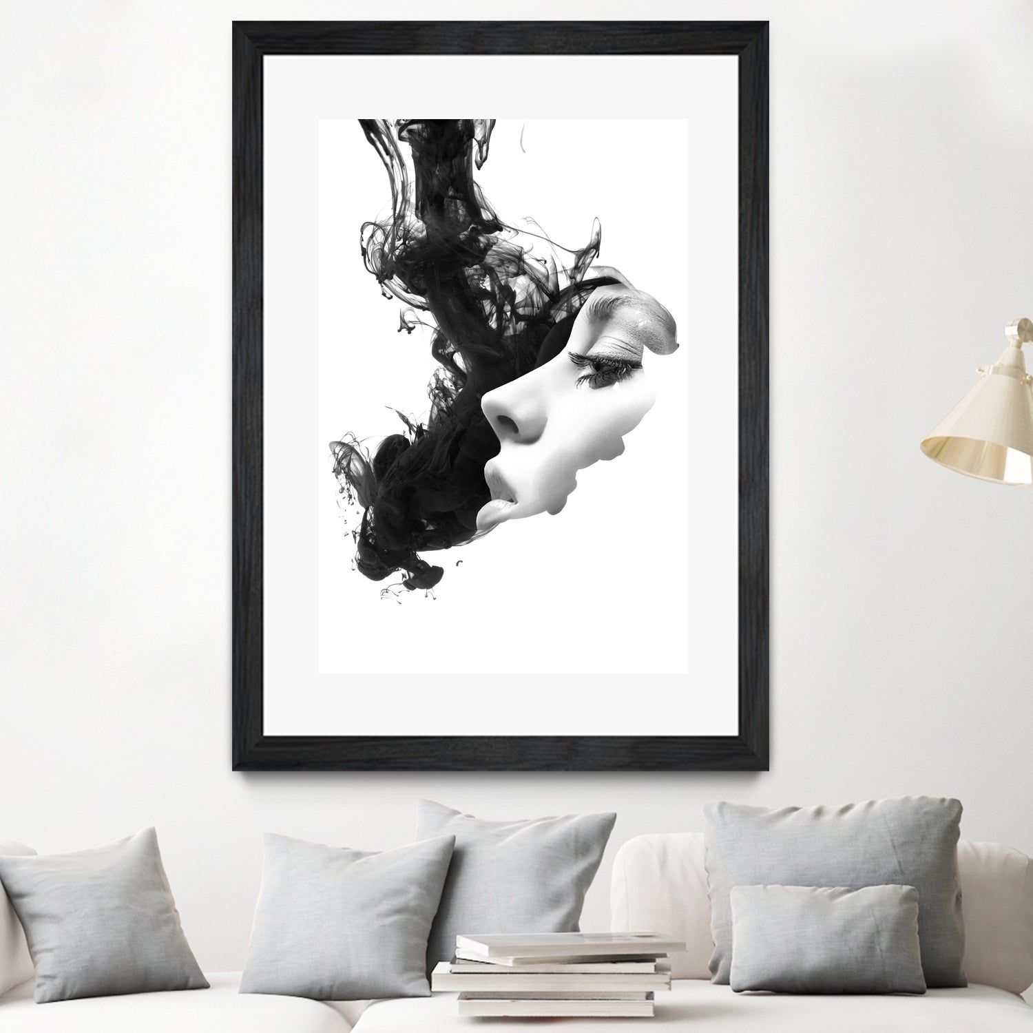 Inked collection : number one by Julien Kaltnecker on GIANT ART - black photo illustration