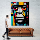 African Gorilla by Ramon Souza on GIANT ART - black digital painting