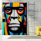 African Gorilla by Ramon Souza on GIANT ART - black digital painting