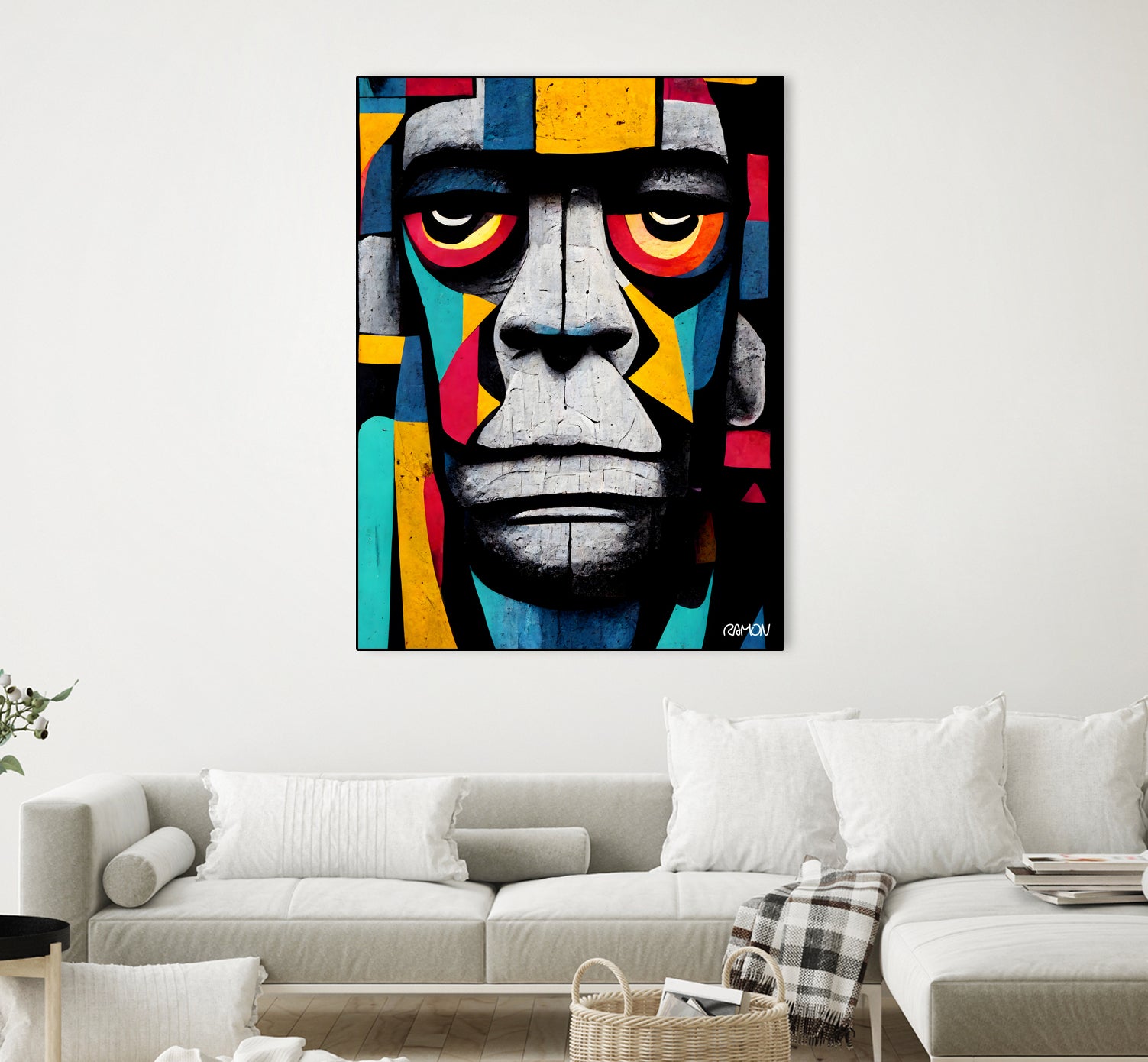 African Gorilla by Ramon Souza on GIANT ART - black digital painting