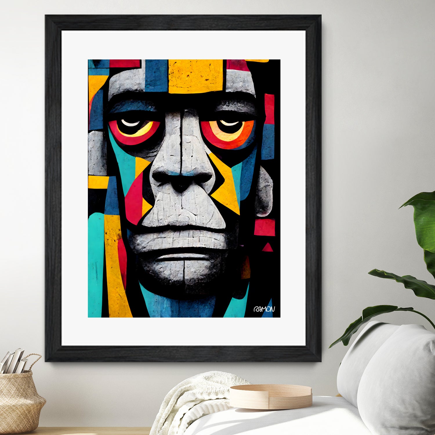 African Gorilla by Ramon Souza on GIANT ART - black digital painting