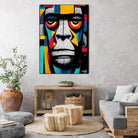 African Gorilla by Ramon Souza on GIANT ART - black digital painting