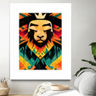 Lion King by Ramon Souza on GIANT ART - yellow digital painting