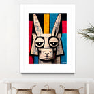 Einstain llama by Ramon Souza on GIANT ART - white digital painting