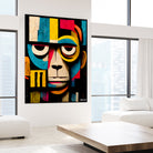 Abstract Art Monkey by Ramon Souza on GIANT ART - black digital painting