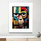 Abstract Art Monkey by Ramon Souza on GIANT ART - black digital painting