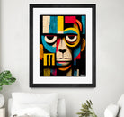 Abstract Art Monkey by Ramon Souza on GIANT ART - black digital painting