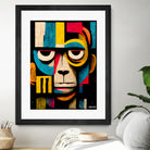 Abstract Art Monkey by Ramon Souza on GIANT ART - black digital painting