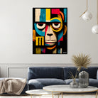 Abstract Art Monkey by Ramon Souza on GIANT ART - black digital painting