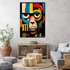 Abstract Art Monkey by Ramon Souza on GIANT ART - black digital painting