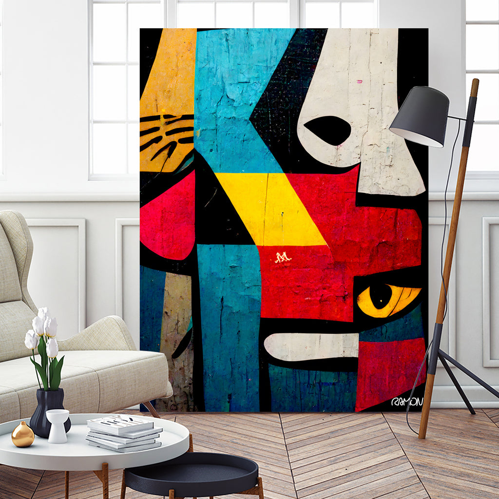 Panter Eye by Ramon Souza on GIANT ART - black digital painting