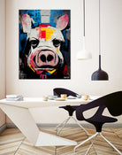 White Pig by Ramon Souza on GIANT ART - white digital painting