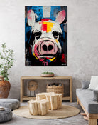 White Pig by Ramon Souza on GIANT ART - white digital painting