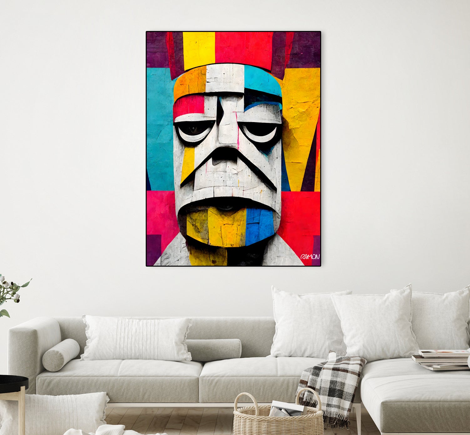 Bored Trooper by Ramon Souza on GIANT ART - white digital painting