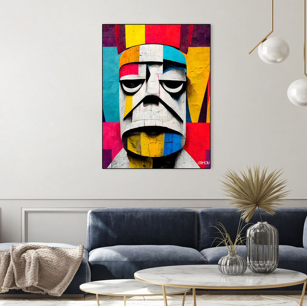 Bored Trooper by Ramon Souza on GIANT ART - white digital painting