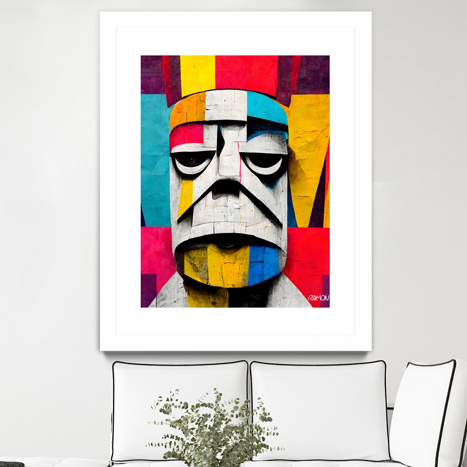 Bored Trooper by Ramon Souza on GIANT ART - white digital painting