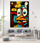 Alfred The Duck by Ramon Souza on GIANT ART - black digital painting