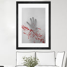 Hand and Blood by Luca Cremasco on GIANT ART - gray photo manipulation