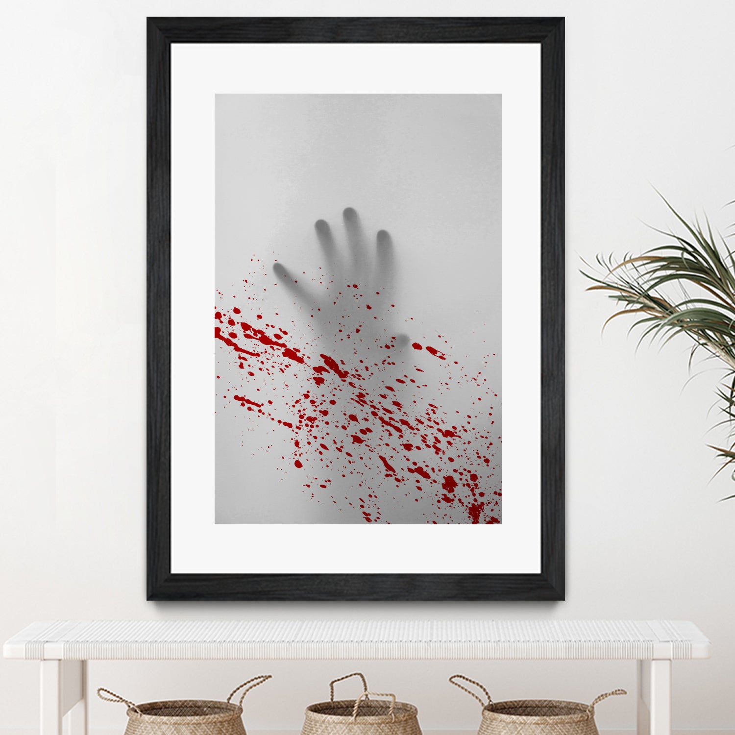 Hand and Blood by Luca Cremasco on GIANT ART - gray photo manipulation