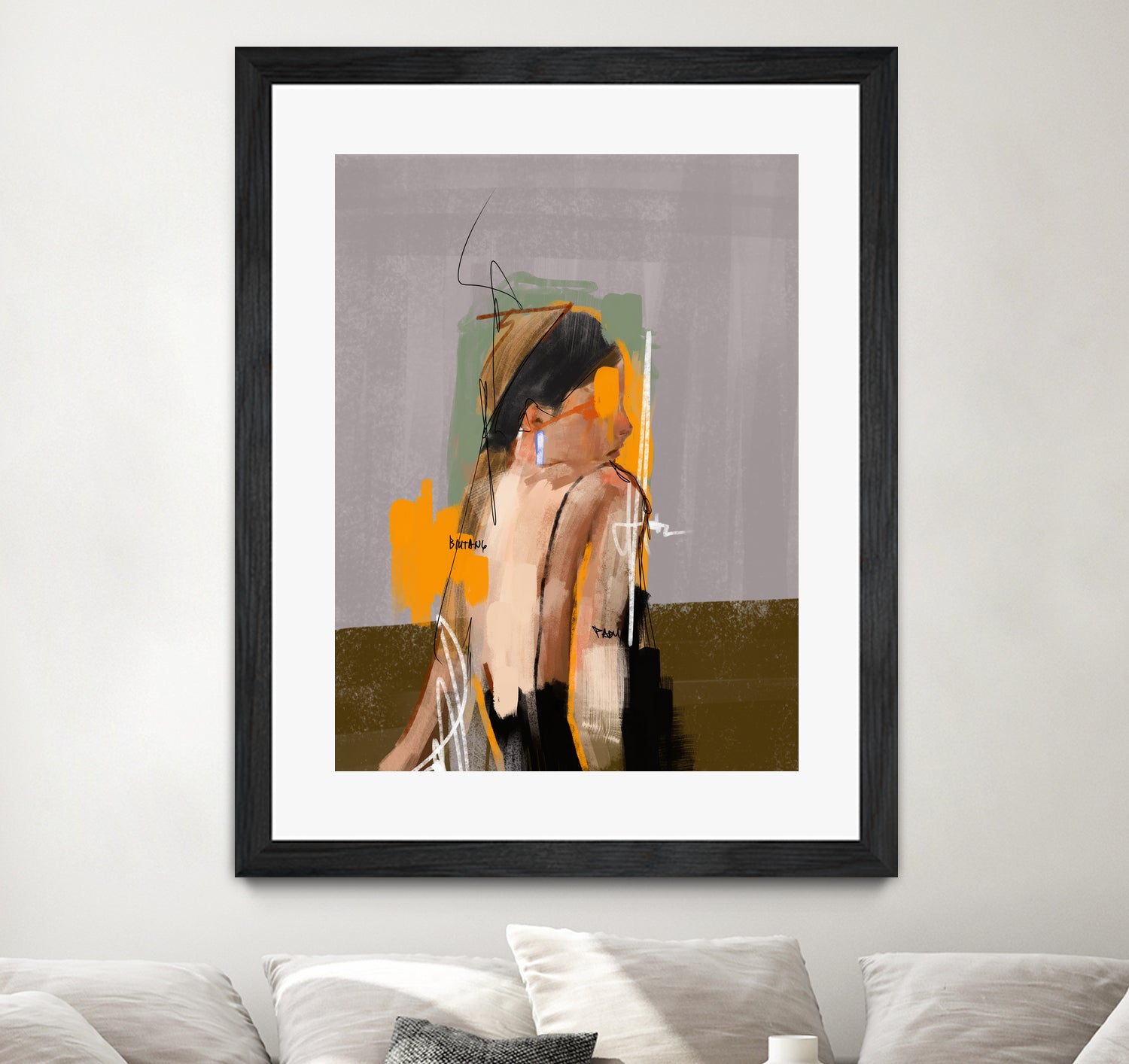 WONDERER by Bintang Padu on GIANT ART - gray digital painting