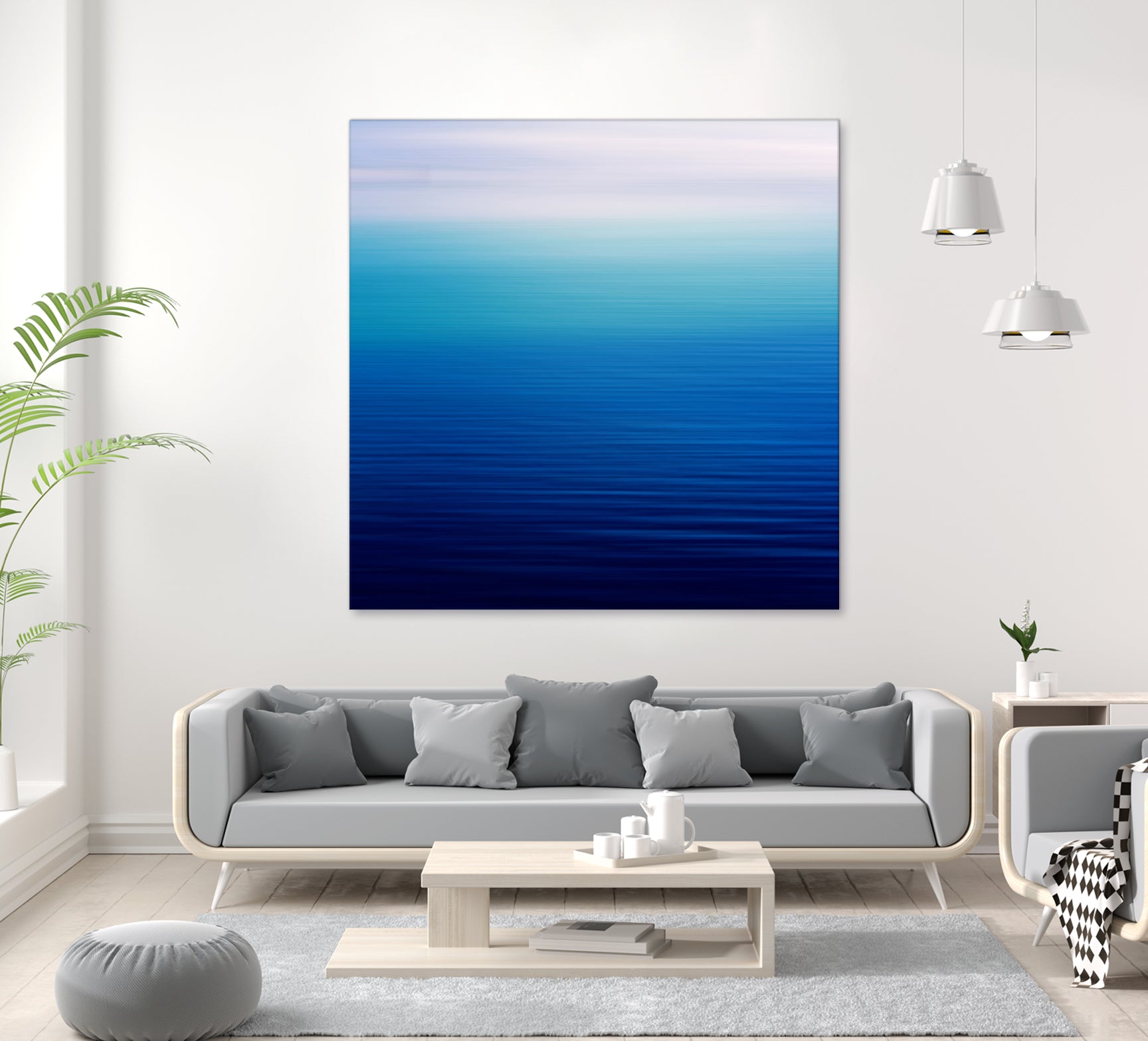 shades of blue by Steffi Louis on GIANT ART - blue digital painting