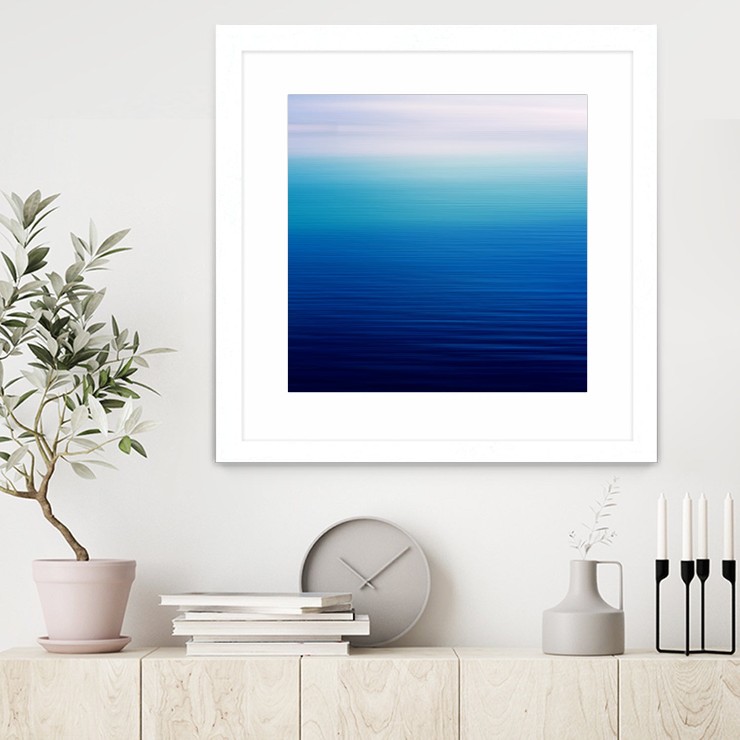 shades of blue by Steffi Louis on GIANT ART - blue digital painting