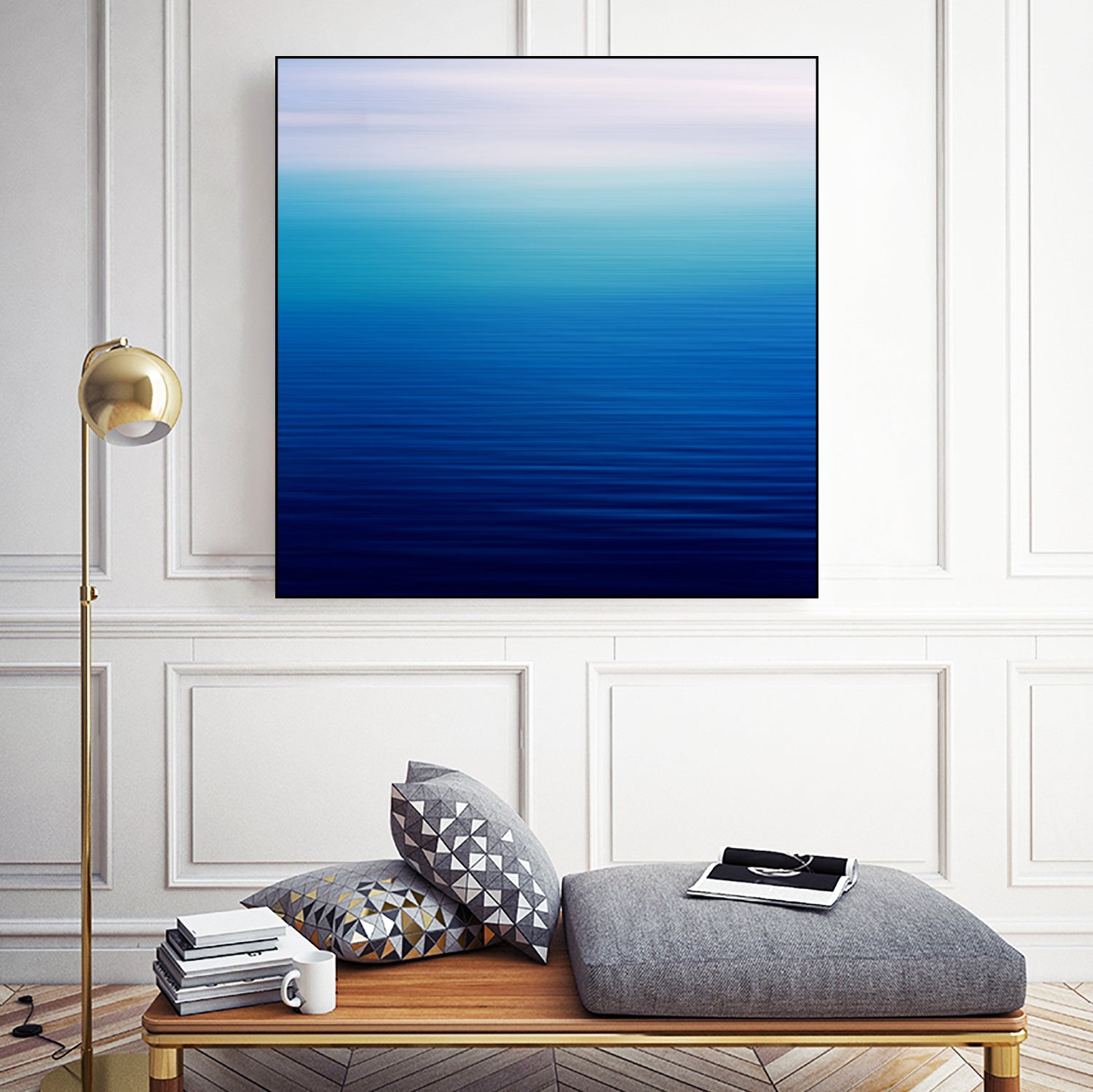 shades of blue by Steffi Louis on GIANT ART - blue digital painting