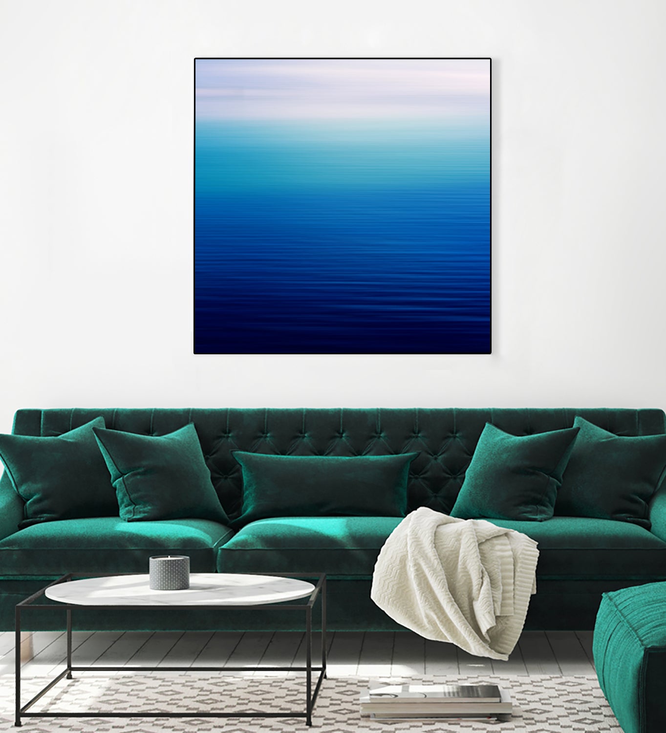 shades of blue by Steffi Louis on GIANT ART - blue digital painting