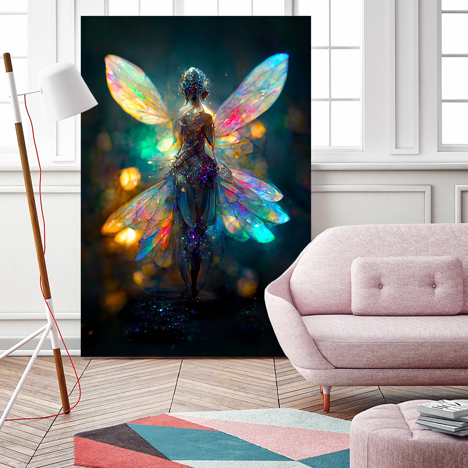 FAIRY-0 by Haris Kavalla on GIANT ART - pink photo illustration