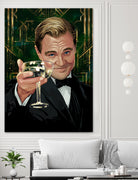 The Great Gatsby by Nikita Abakumov on GIANT ART - green digital painting