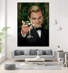 The Great Gatsby by Nikita Abakumov on GIANT ART - green digital painting