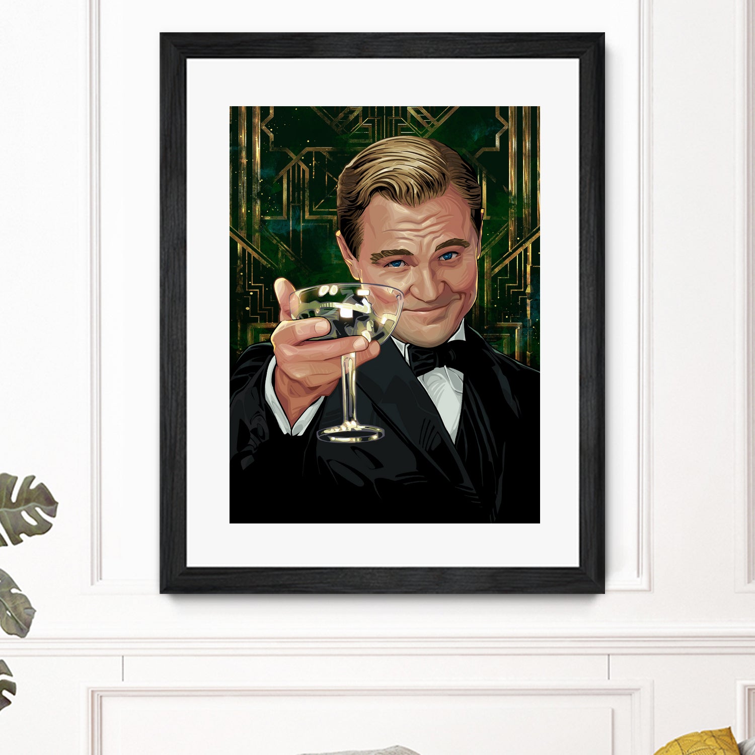 The Great Gatsby by Nikita Abakumov on GIANT ART - green digital painting