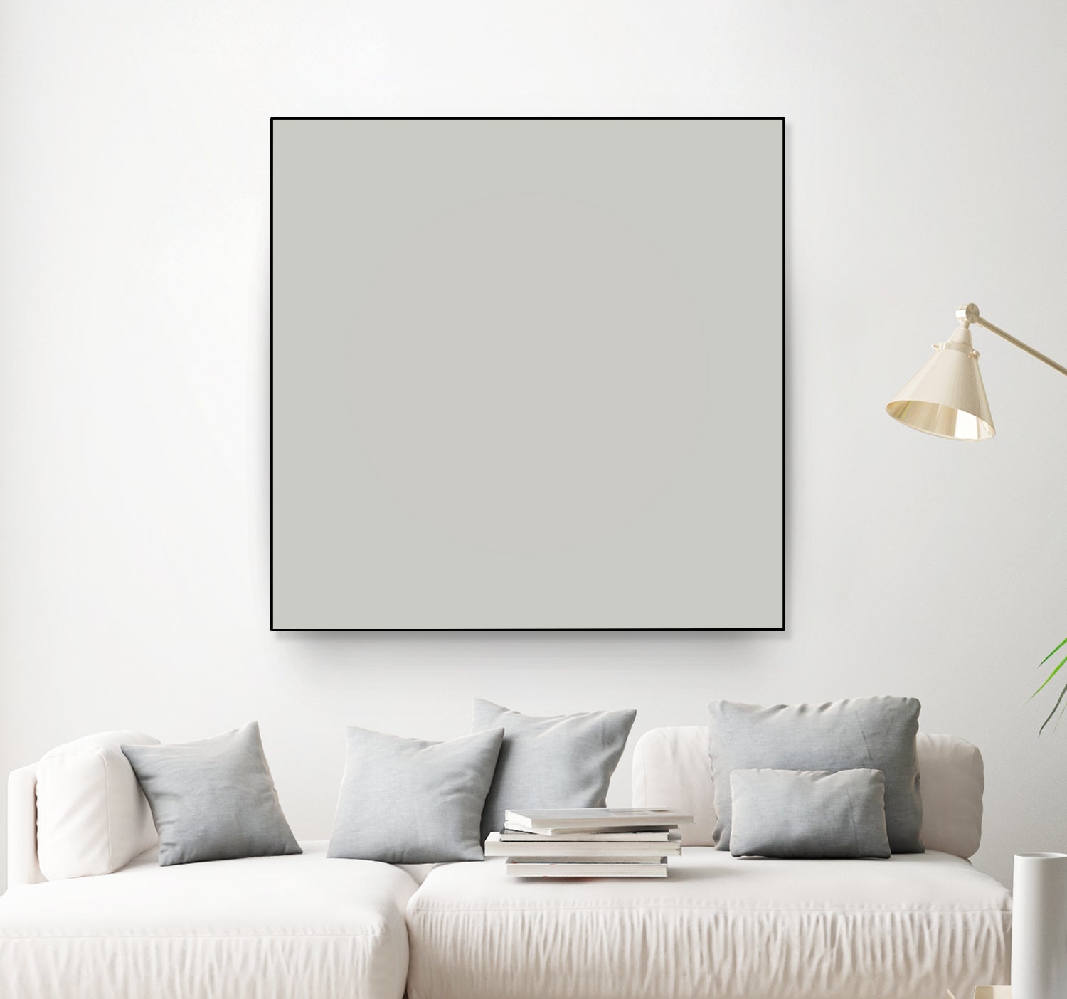 Italian Plaster Radial Gradient #6 | Beautiful Gradients by Alexander Tonetti on GIANT ART - gray digital painting