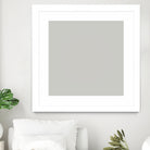 Italian Plaster Radial Gradient #6 | Beautiful Gradients by Alexander Tonetti on GIANT ART - gray digital painting