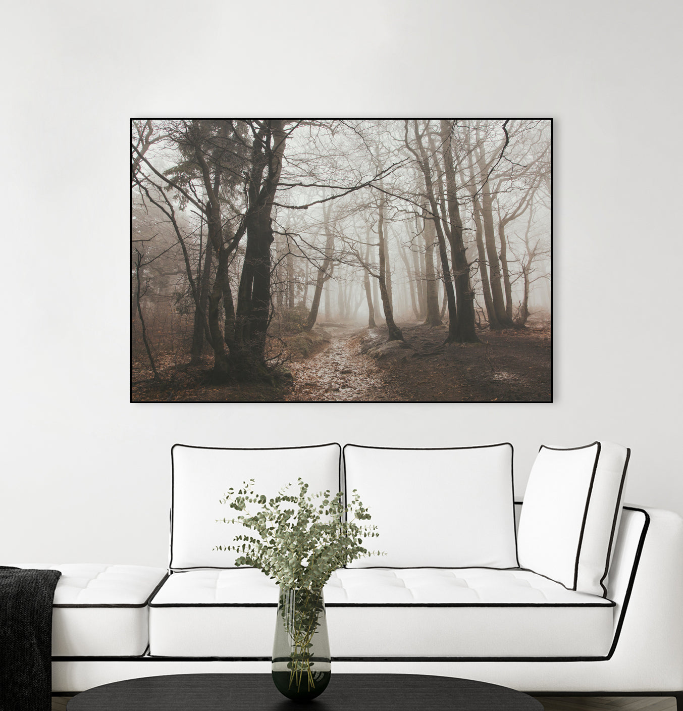 Spooky Forest by Dominika Aniola on GIANT ART - brown photo illustration