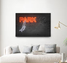 Park by Octavian Mihai Mielu on GIANT ART - red digital drawing