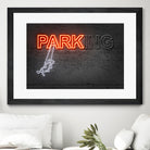 Park by Octavian Mihai Mielu on GIANT ART - red digital drawing